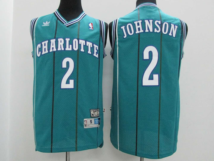 Hornets 2 Larry Johnson Teal Hardwood Classics Jersey,We sell and wholesale Hornets 2 Larry Johnson Teal Hardwood Classics Jersey on line form chian!